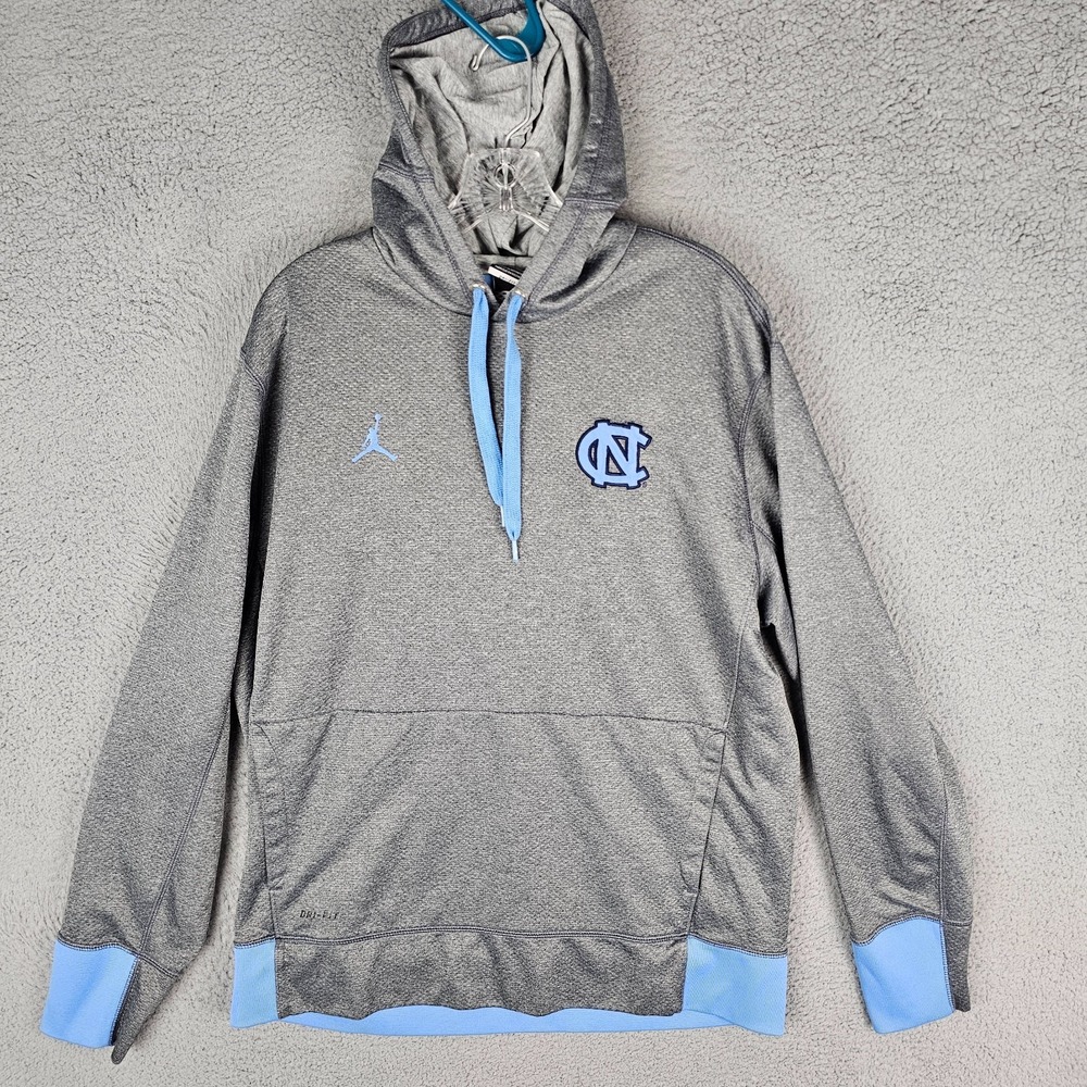 Nike Gray and Blue Hoodie